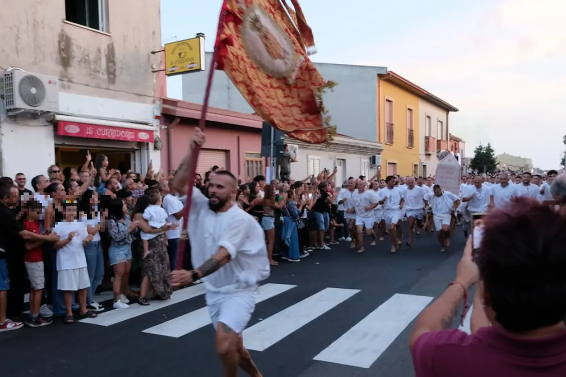 La corsa a Cabras (Foto Comune di Cabras)