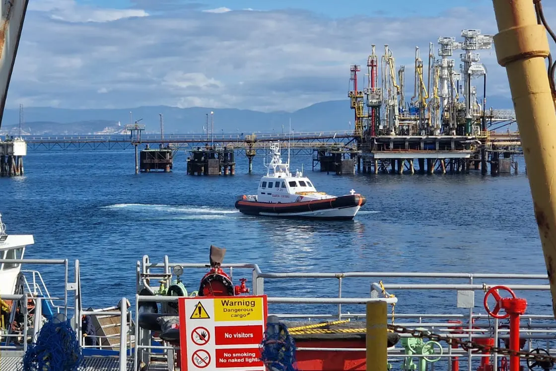 Un momento dell'esercitazione