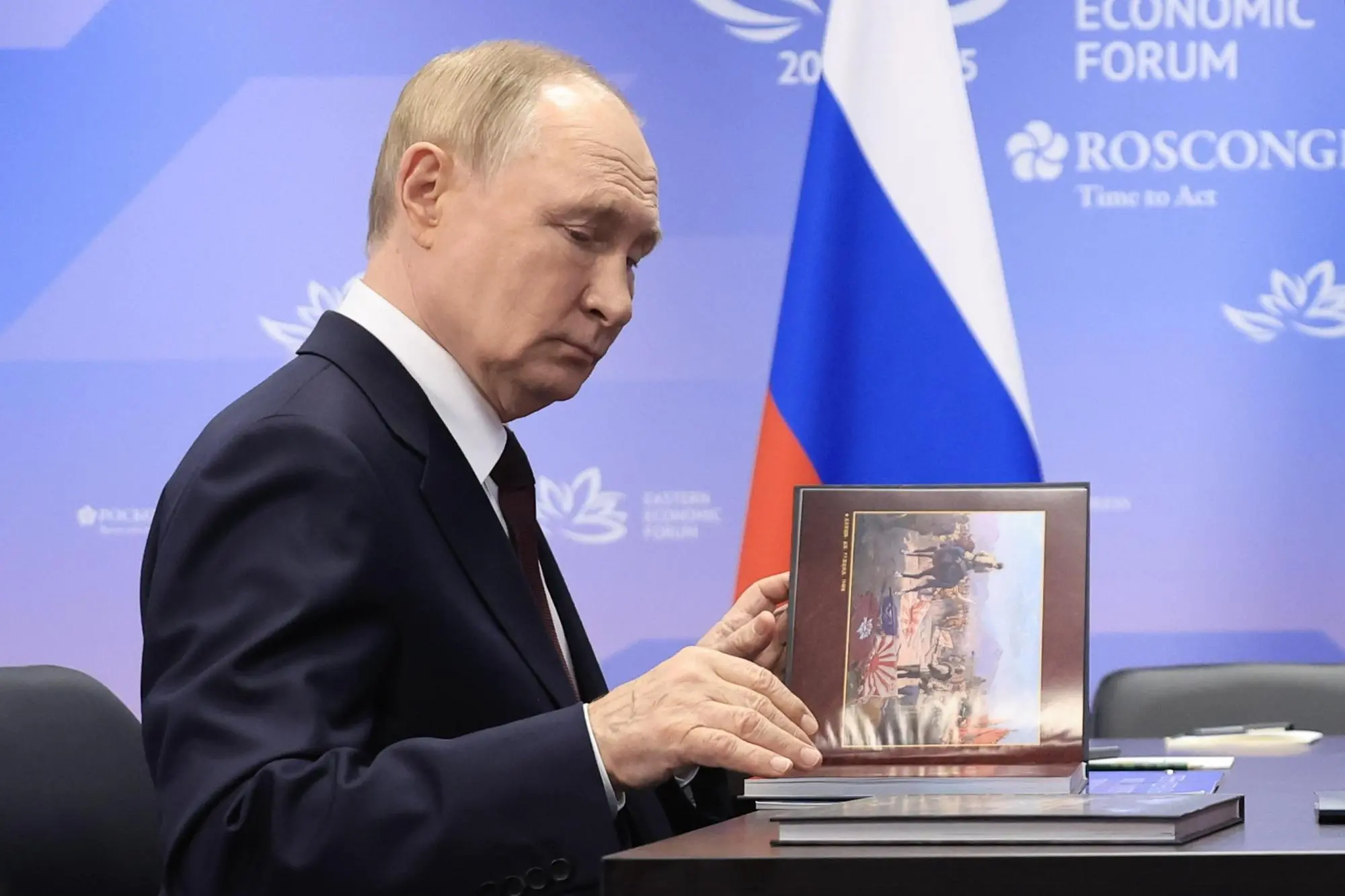 Vladimir Putin (Ansa-Epa-Cremlino)