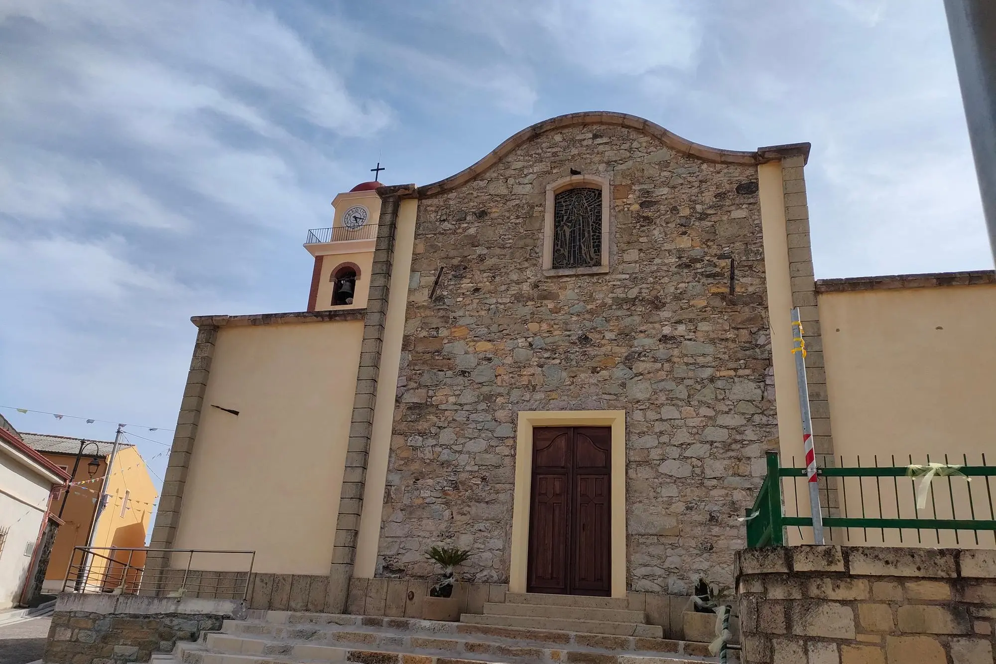 La chiesa parrocchiale di Morgongiori (foto Pala)