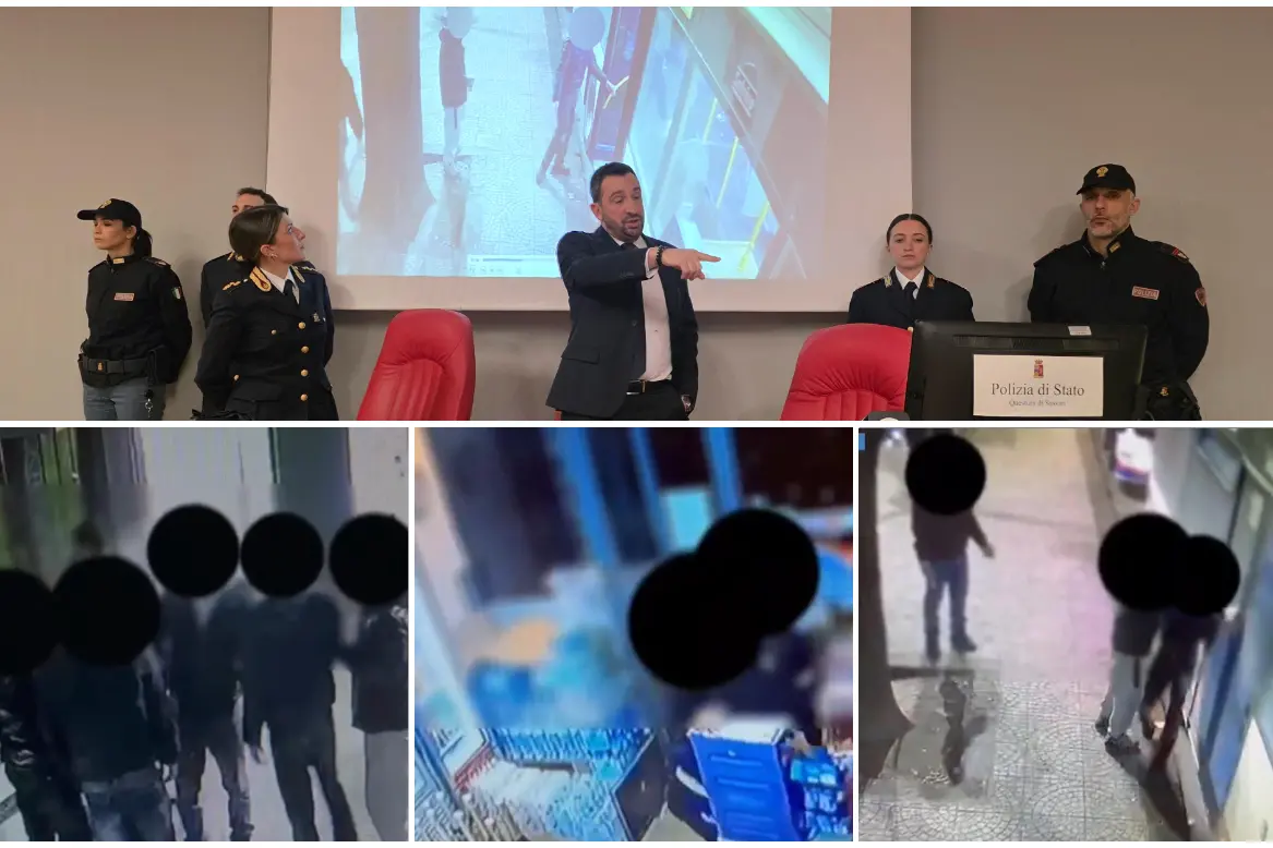 Alcune immagini della conferenza stampa e dell'operazione (foto Floris)