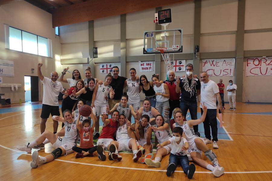 Basket A2 femminile, il Cus Cagliari si salva e chiude la stagione in bellezza
