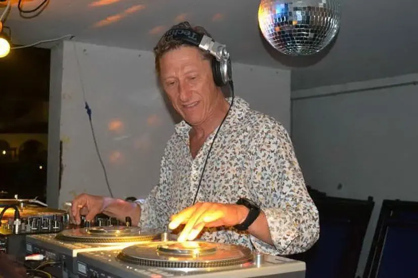 Il dj Marco Cavalletti (foto L'Unione Sarda - Pala)