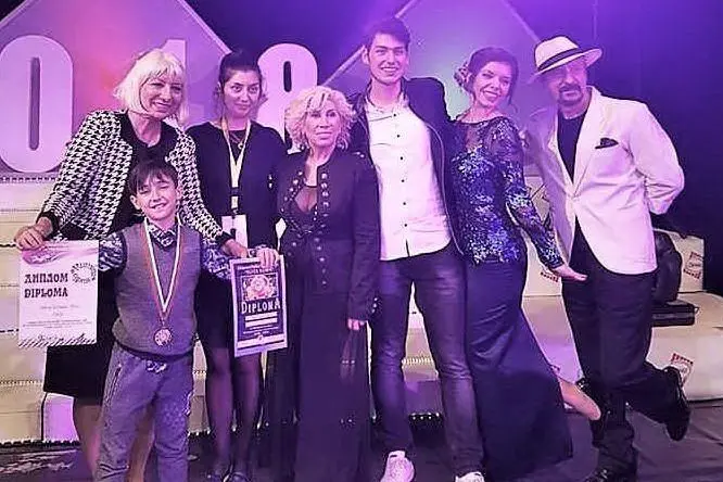 La premiazione di Mario Donato Vinci (foto Giampiero Marras)