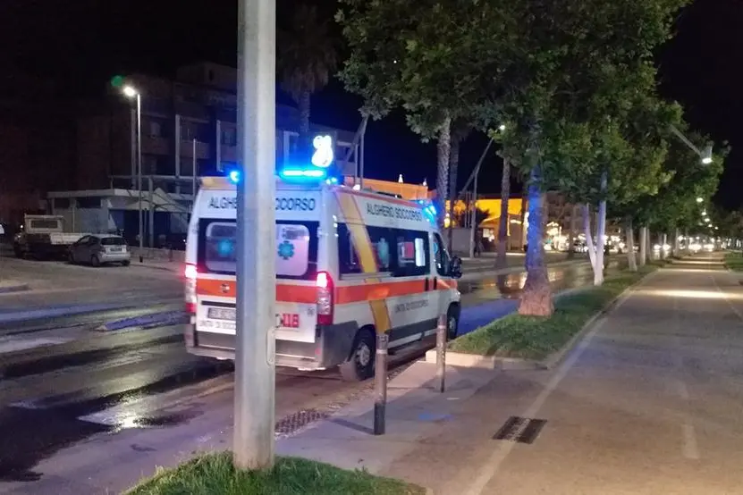 L'ambulanza (L'Unione Sarda - Tellini)