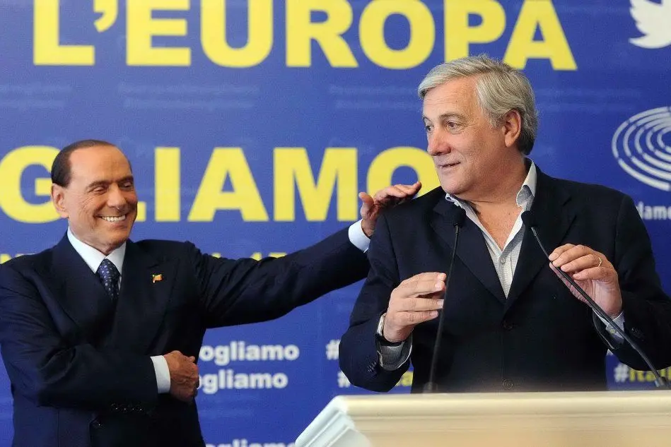 Silvio Berlusconi e Antonio Tajani