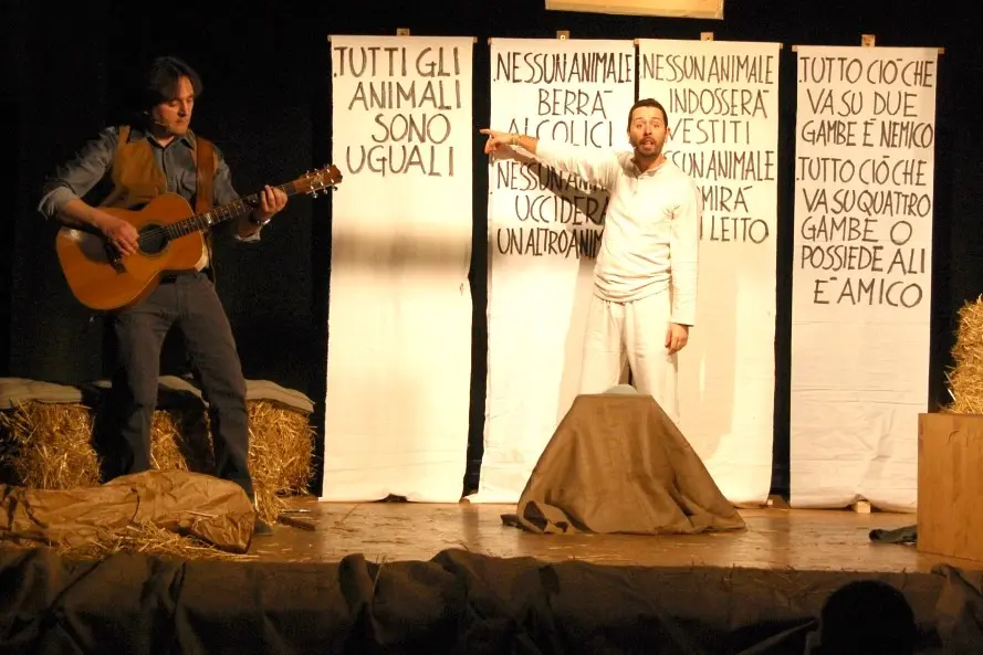 Una scena dello spettacolo (foto ufficio stampa)