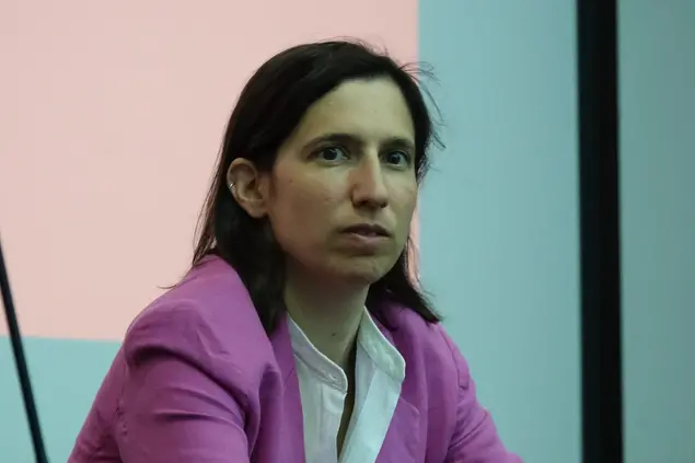 Un primo piano di Elly Schlein (G. Locci)