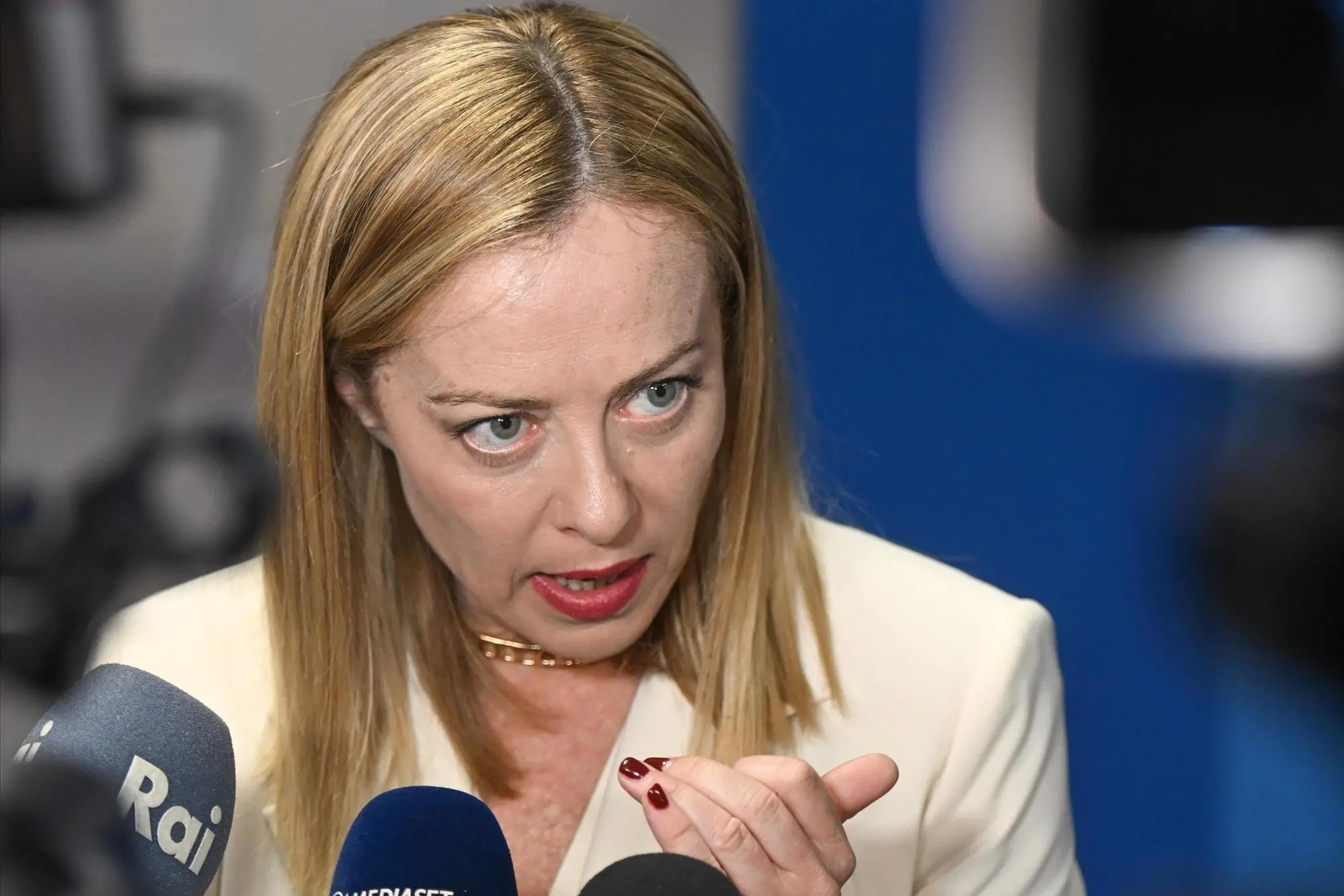 Giorgia Meloni (Ansa)