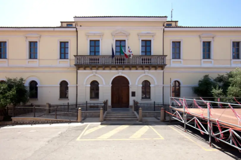 San Vito, il municipio (foto da Google)