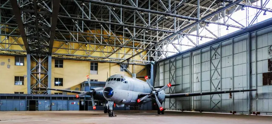 L'hangar storico (L'Unione Sarda)