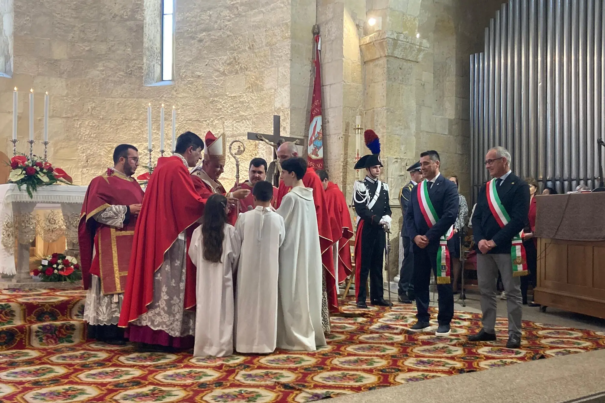 Le celebrazioni (foto Pala)