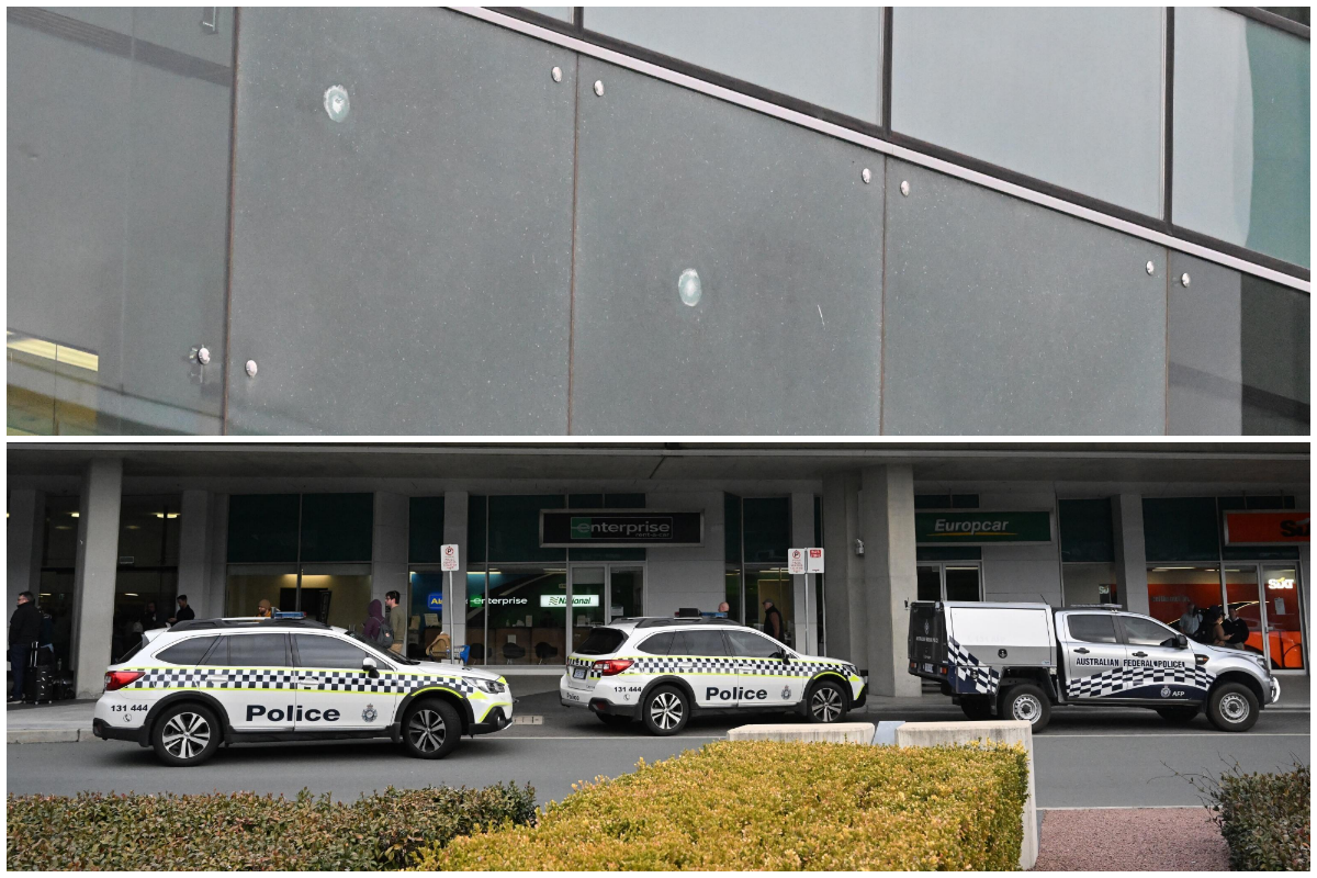 Canberra, spari in aeroporto: uomo armato in arresto