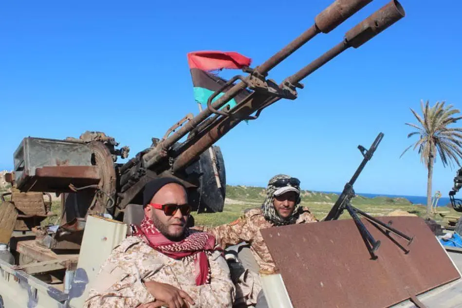 Una fase del conflitto libico (Ansa)