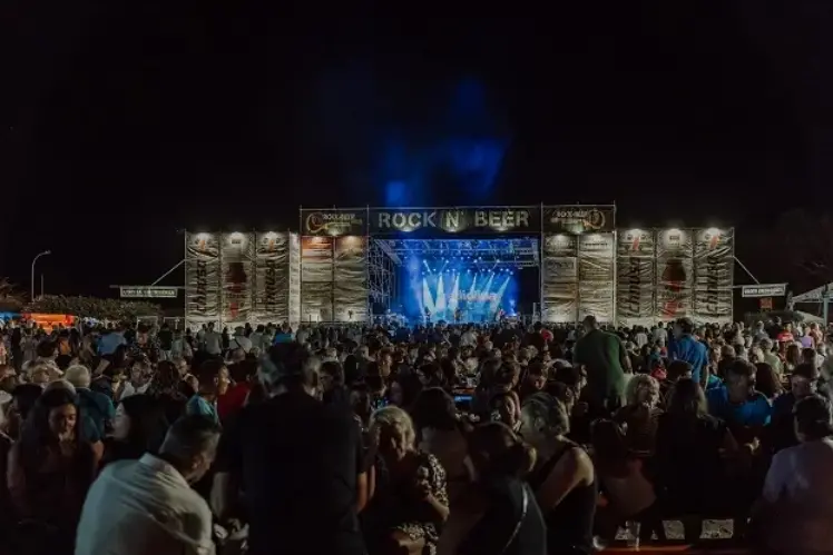 Una delle edizioni passate del Rock'n'beer
