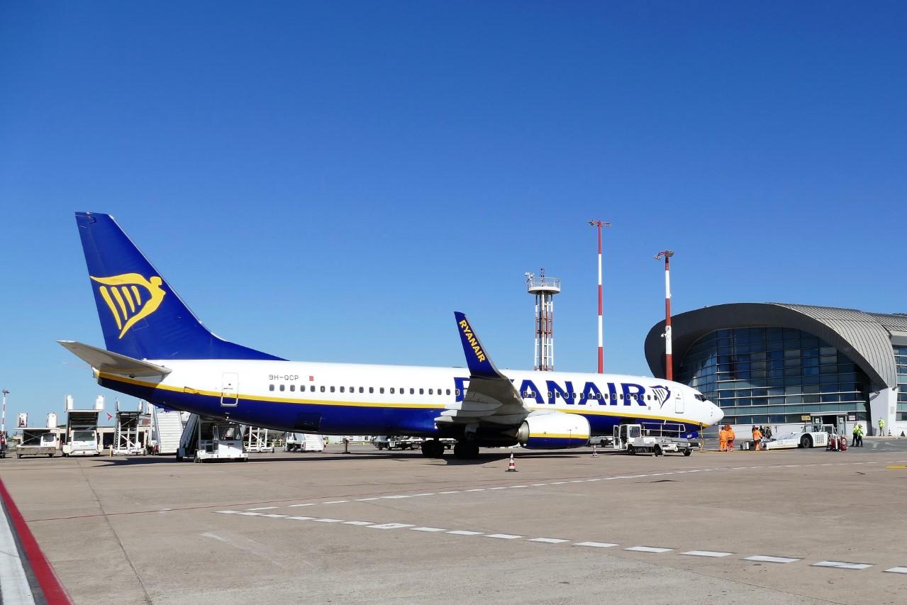 Ryanair a Cagliari (Foto Sogaer)