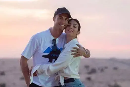 Cristiano Ronaldo e Georgina Rodriguez (foto Instagram)