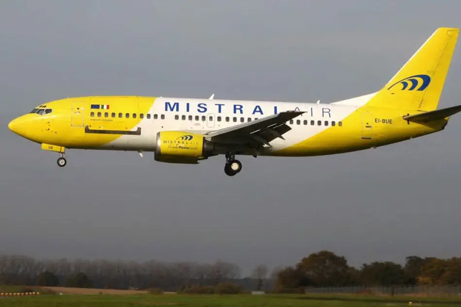Un aereo della Mistral Air