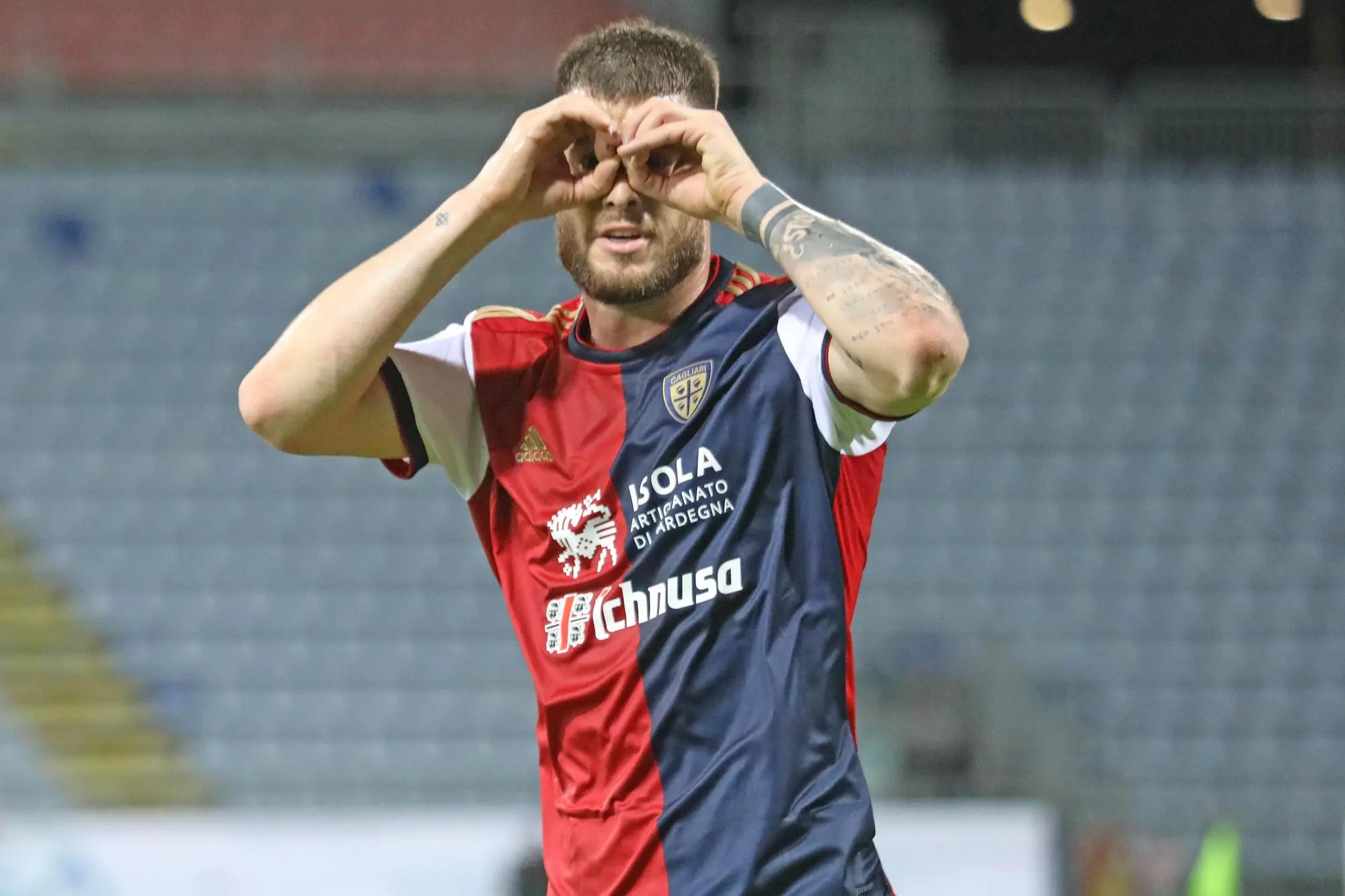 L'attaccante emiliano Alberto Cerri, 26 anni