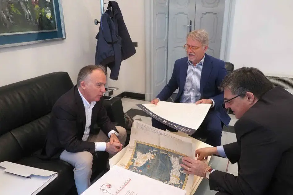 L'incontro con Gianfranco Ganau