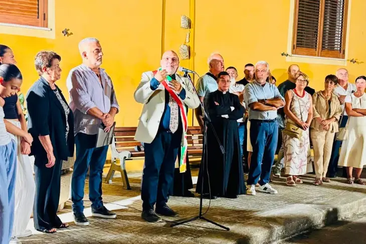 Le celebrazioni a Ossi (foto concessa)