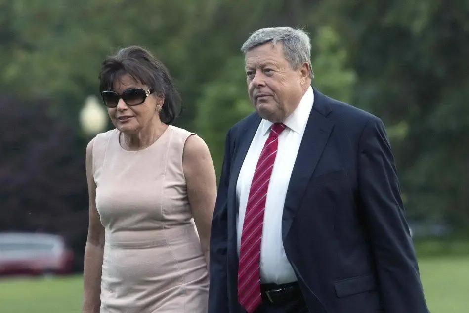 Viktor e Amalija Knavs, genitori di Melania Trump. (Foto Ansa)