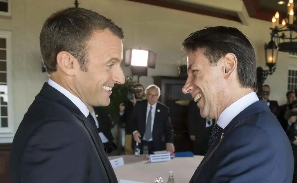 Con Emmanuel Macron