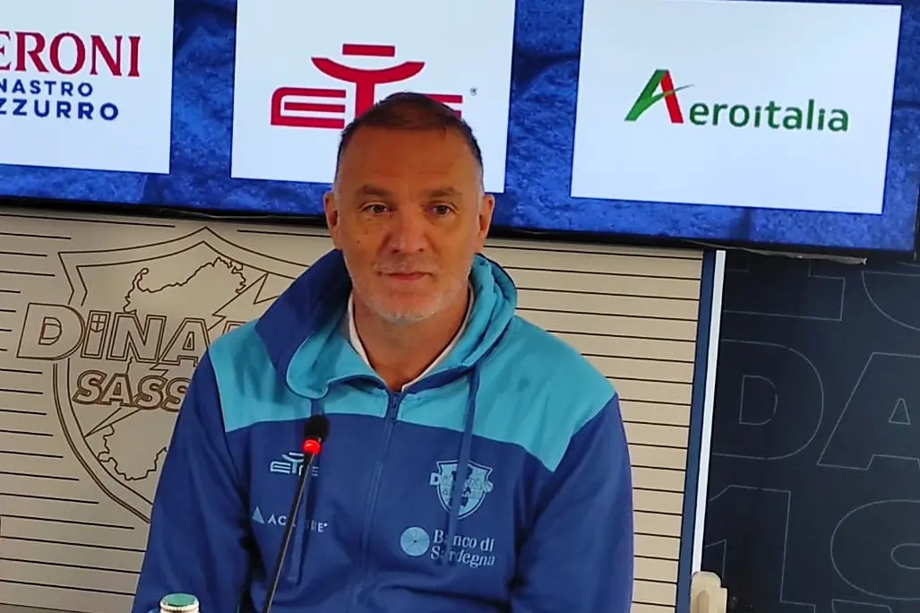 Coach Vejko Mrsic (foto G. Marras)