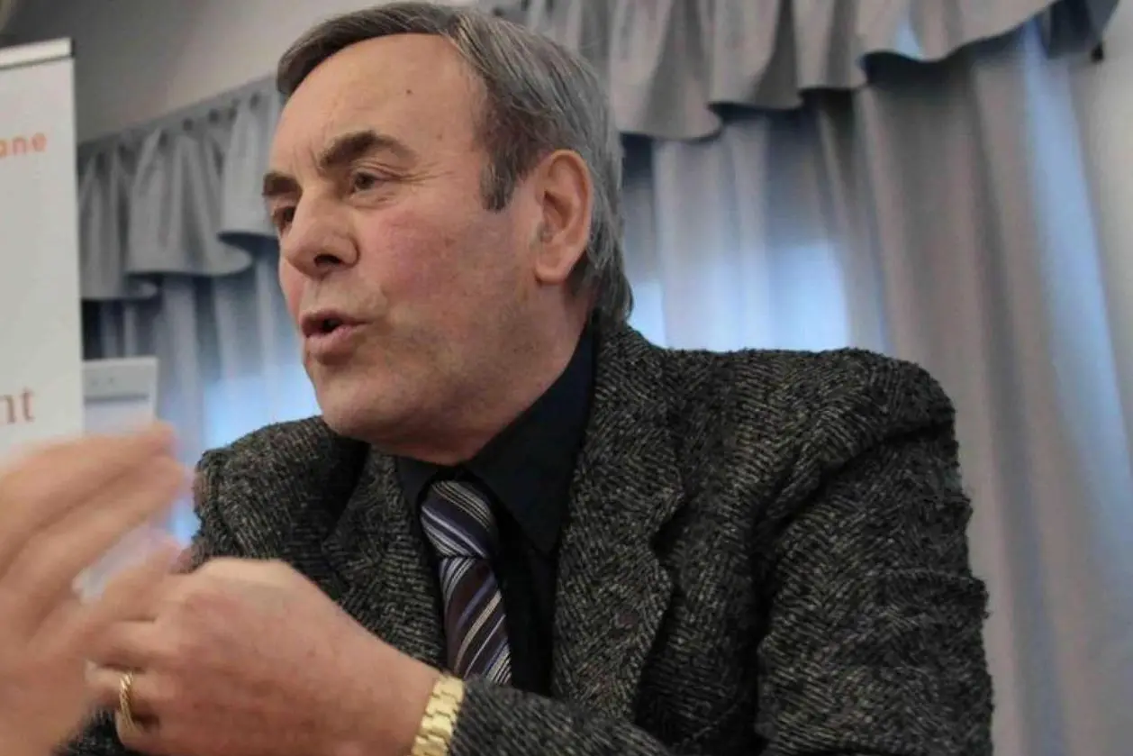 Mario Ruoso, storico fondatore e patron di TelePordenone (foto Ansa)