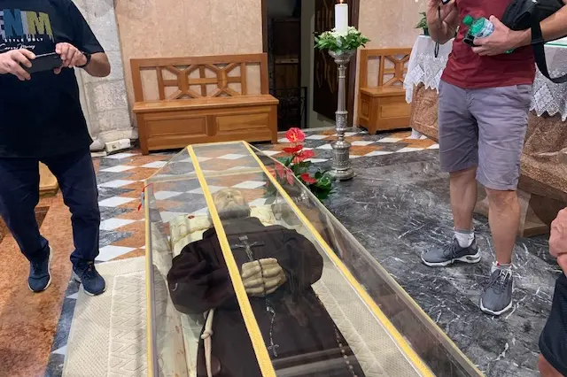 Le spoglie di Sant'Ignazio (Foto Sara Pinna)