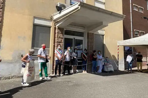 La manifestazione (foto Orbana)