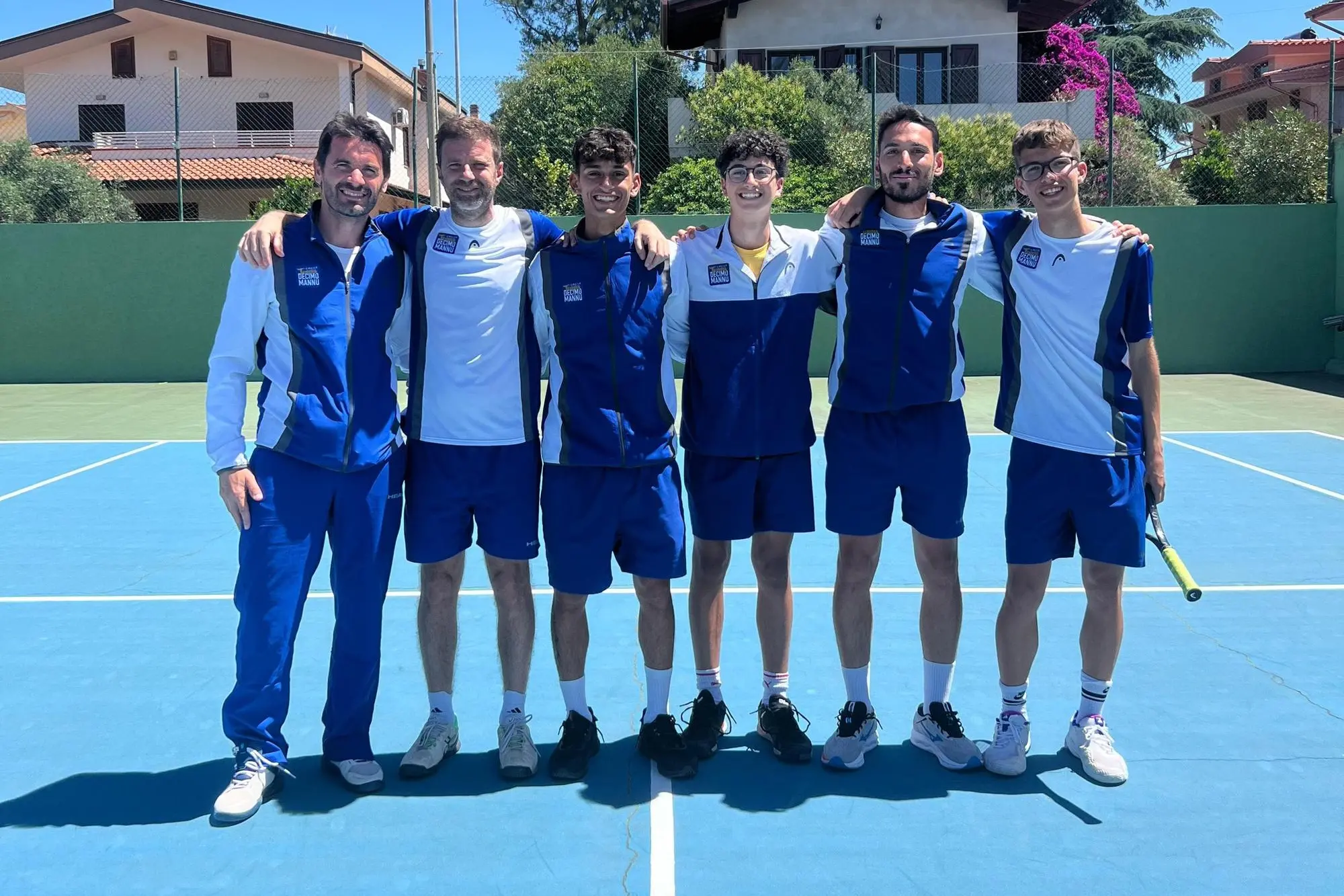 La squadra del Ct Decimomannu (Foto concessa)