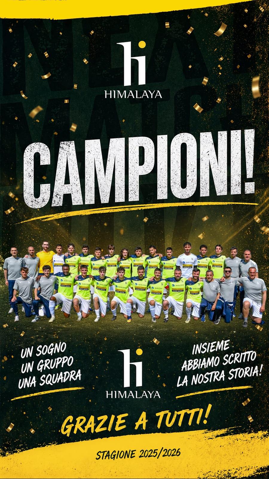 Seconda categoria, l'Himalaya promossa in Prima categoria