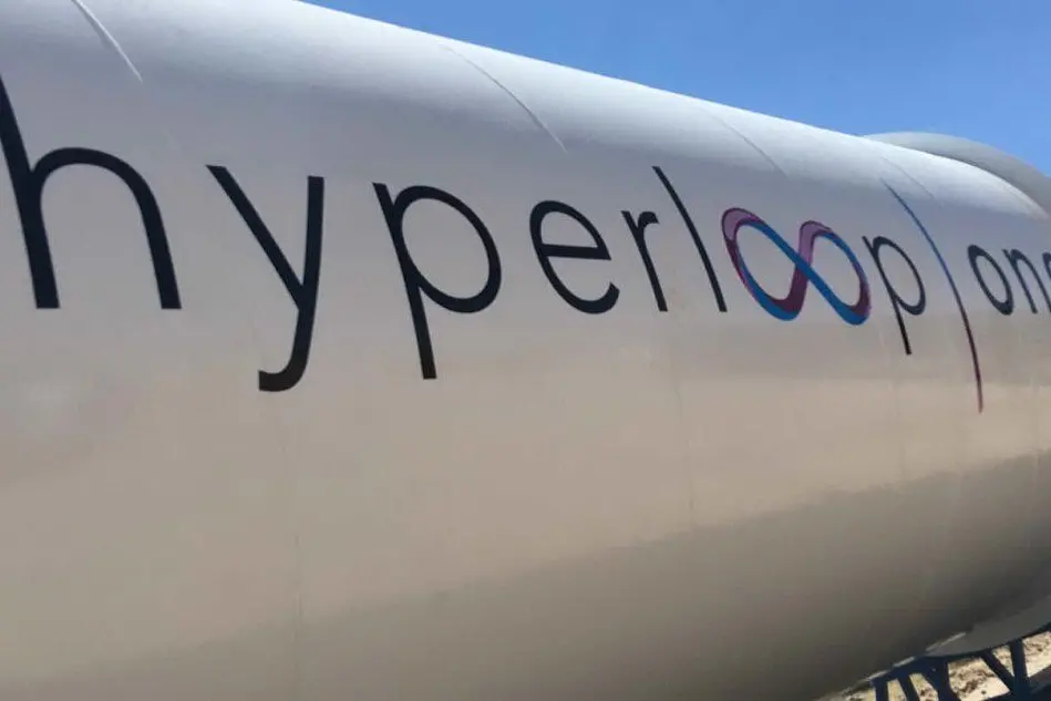 Uno dei "tubi" Hyperloop One