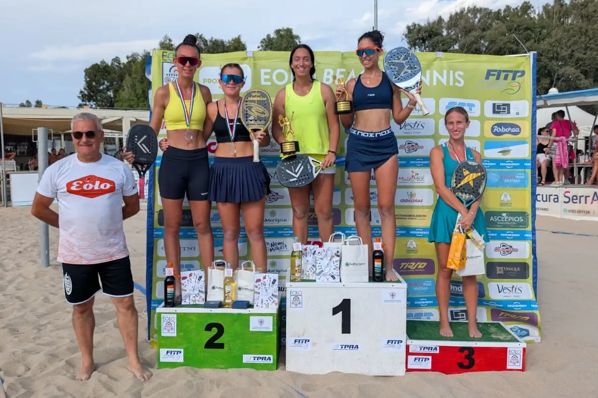 Il podio femminile (foto concessa)