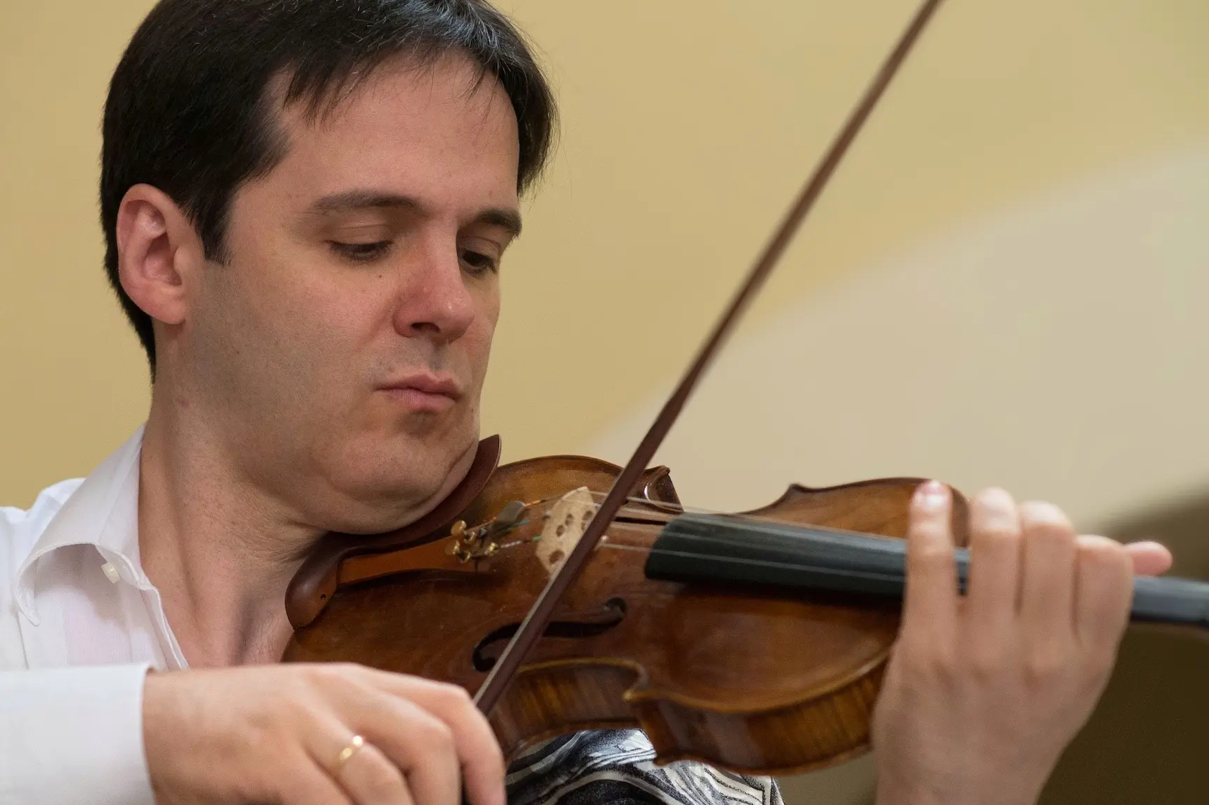 Il violinista Manfred Croci