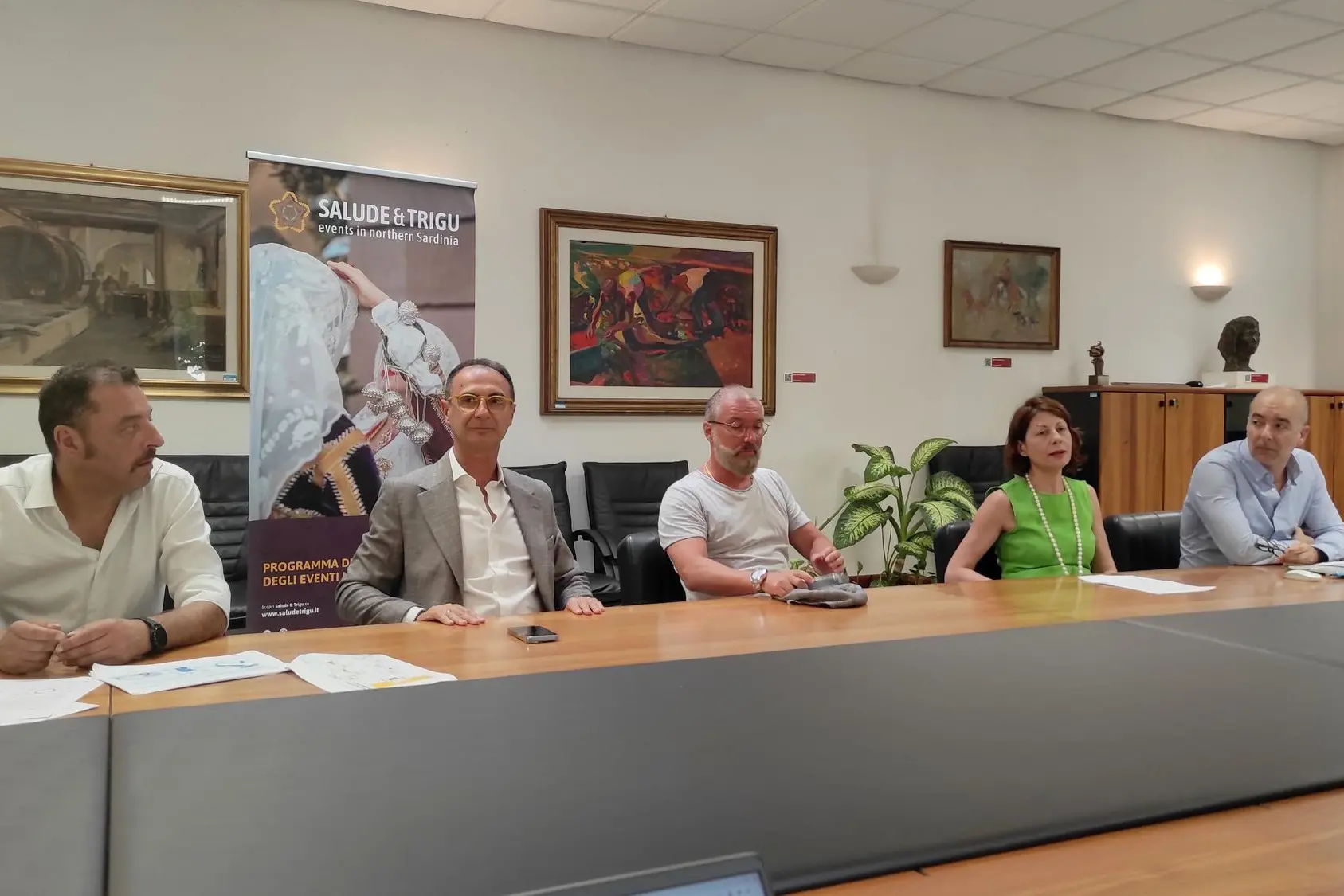 La presentazione dell'osservatorio economico della Camera di Commercio del Nord Sardegna (foto G. Marras)