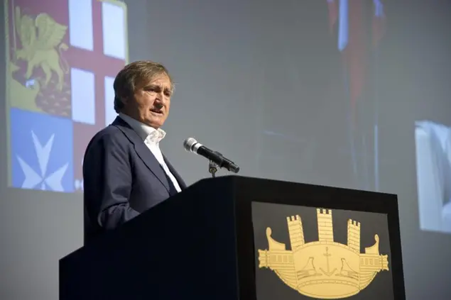 Il sindaco di Venezia, Luigi Brugnaro (foto Ansa)