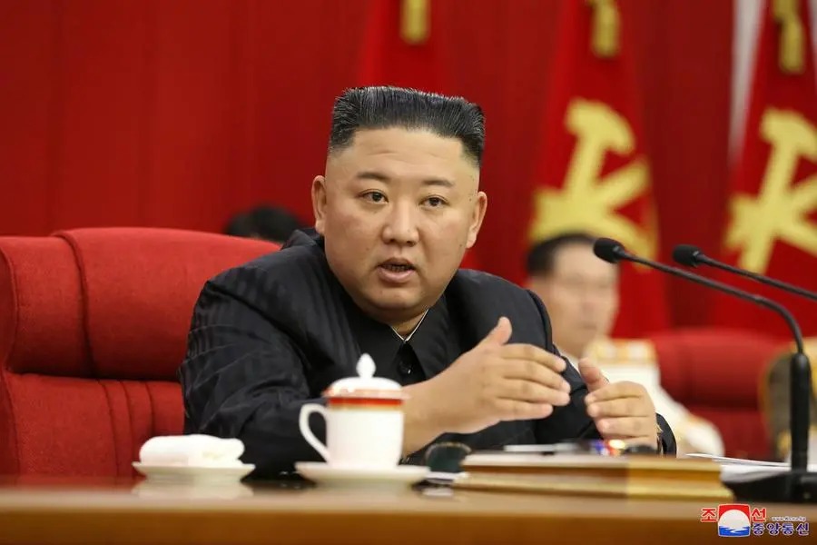 Il leader nordcoreano Kim Jong-un (Ansa)