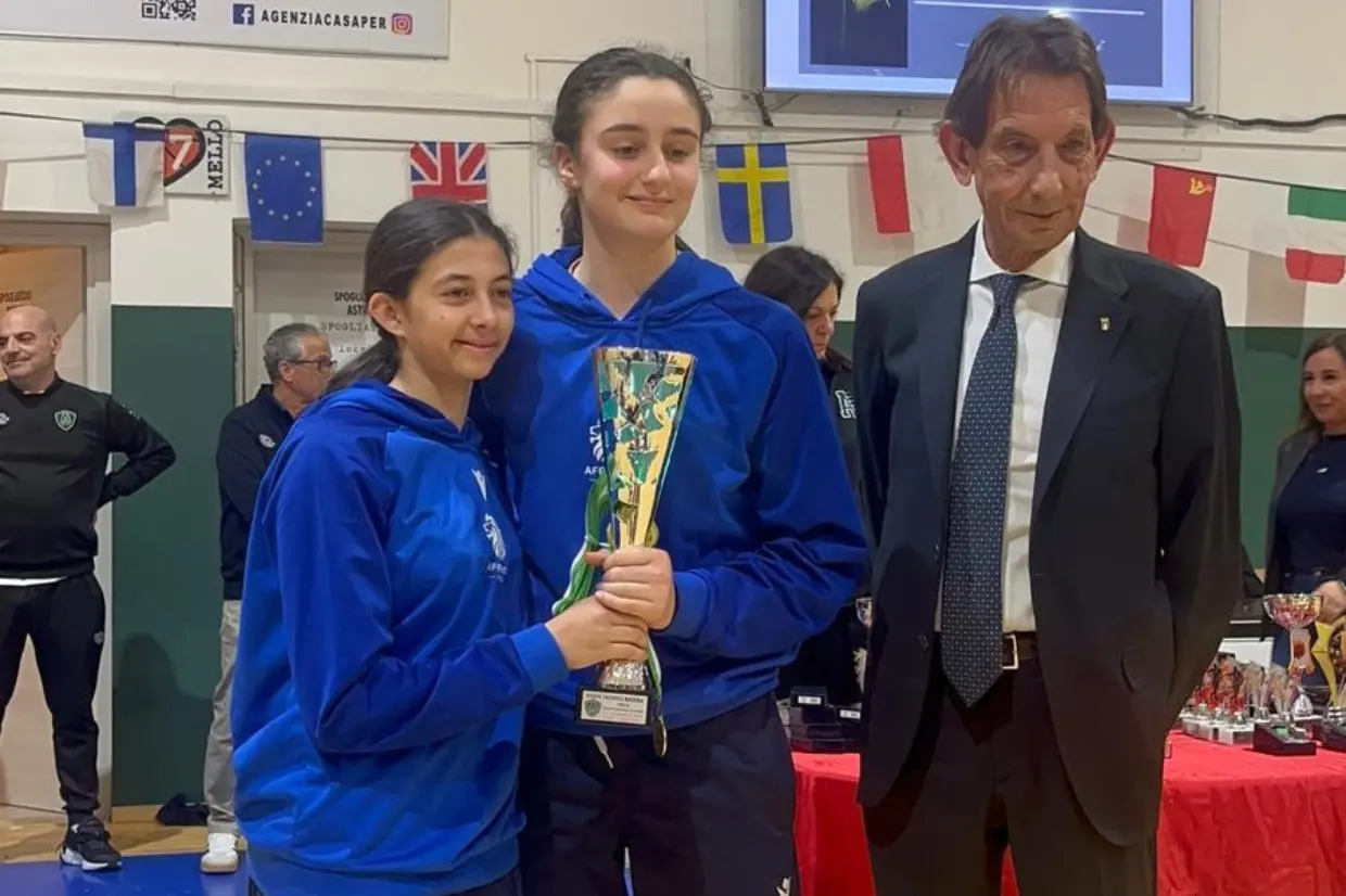 La premiazione della P.F. Firenze (foto concessa)