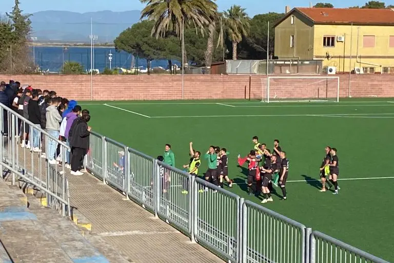 Lo stadio comunale di Sant'Antioco. (Foto Scano)