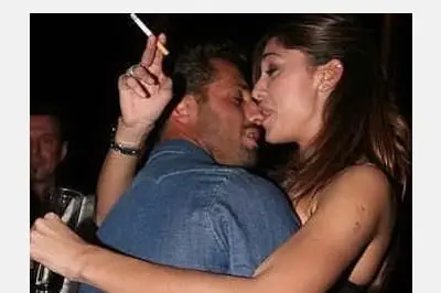 Belen Rodriguez e Fabrizio Corona