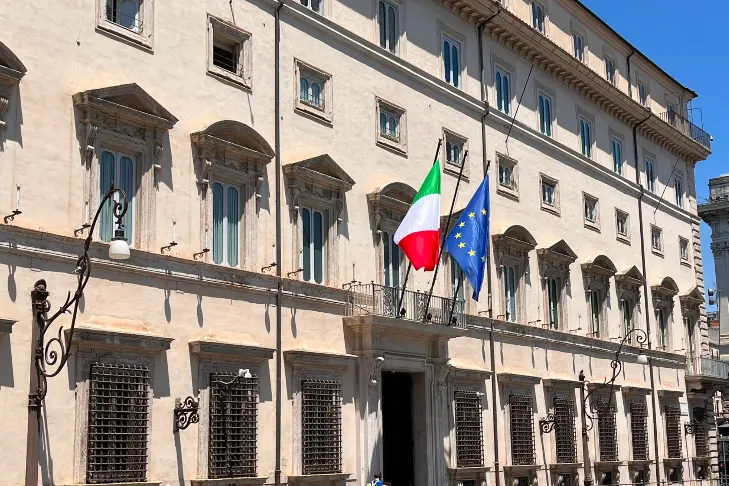 Palazzo Chigi (Foto L'Unione Sarda)