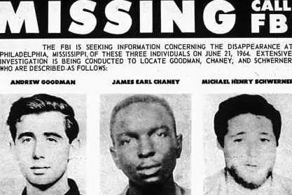 #AccaddeOggi: 21 giugno 1964, l'omicidio di tre attivisti nel Mississippi