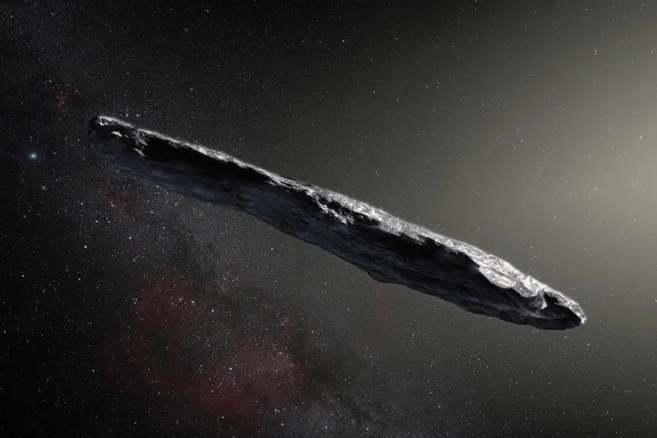 Il misterioso oggetto spaziale è denominato Oumuamua  (Ansa)