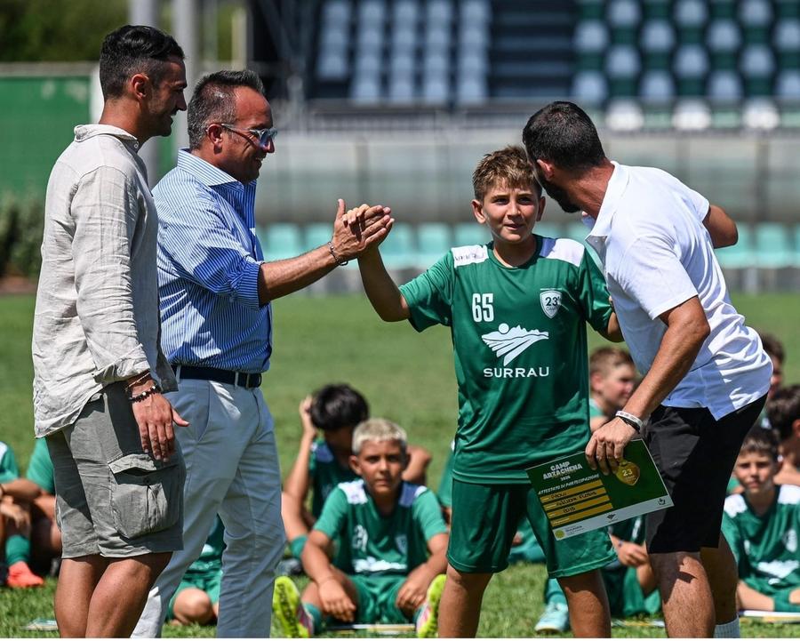 I calciatori di domani sognano ad Arzachena