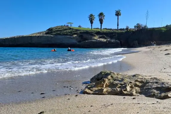 La spiaggia di Balai a Porto Torres (foto Pala)