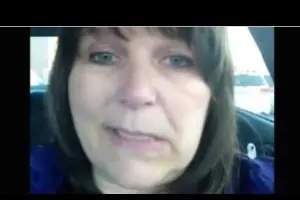 Un fermo immagine del video girato da Stacey Yepes