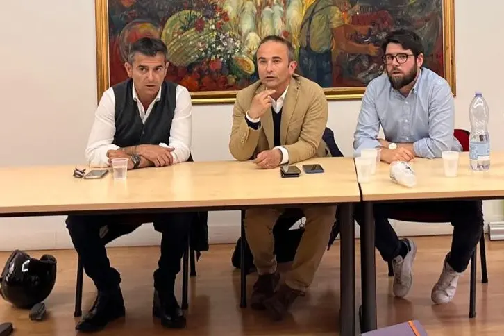 Massimo Zedda, Guido Portoghese e Jacopo Fiori