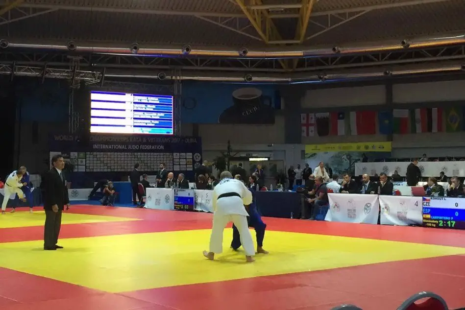 I mondiali di judo a Olbia